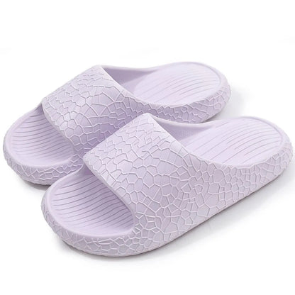 Open Toe Platform Slippers