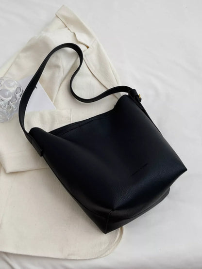 Minimalist PU Leather Shoulder Bag