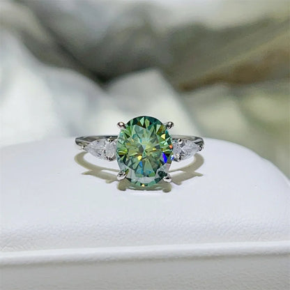 3 Carat Moissanite 925 Sterling Silver Ring