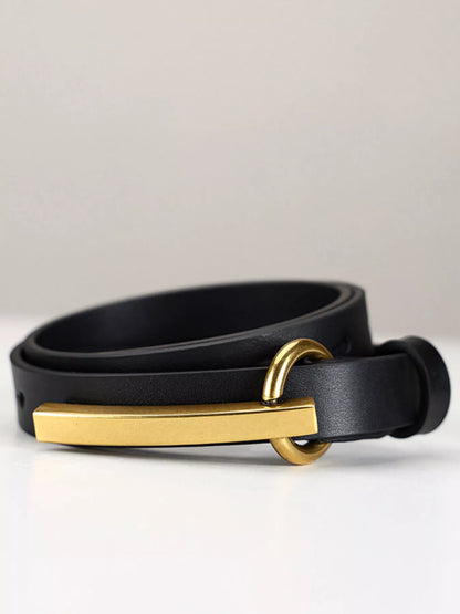 Golden Buckle Belt