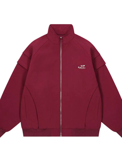 Men's Zip Up Long Sleeve Jacket