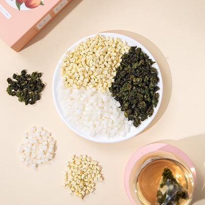 Rosy Beauty Triangle Bag Fruit Cold Tea