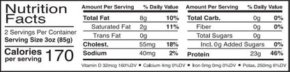 American Tuna - No-Salt Added Wild Albacore Tuna (5 oz, 12 Pack)
