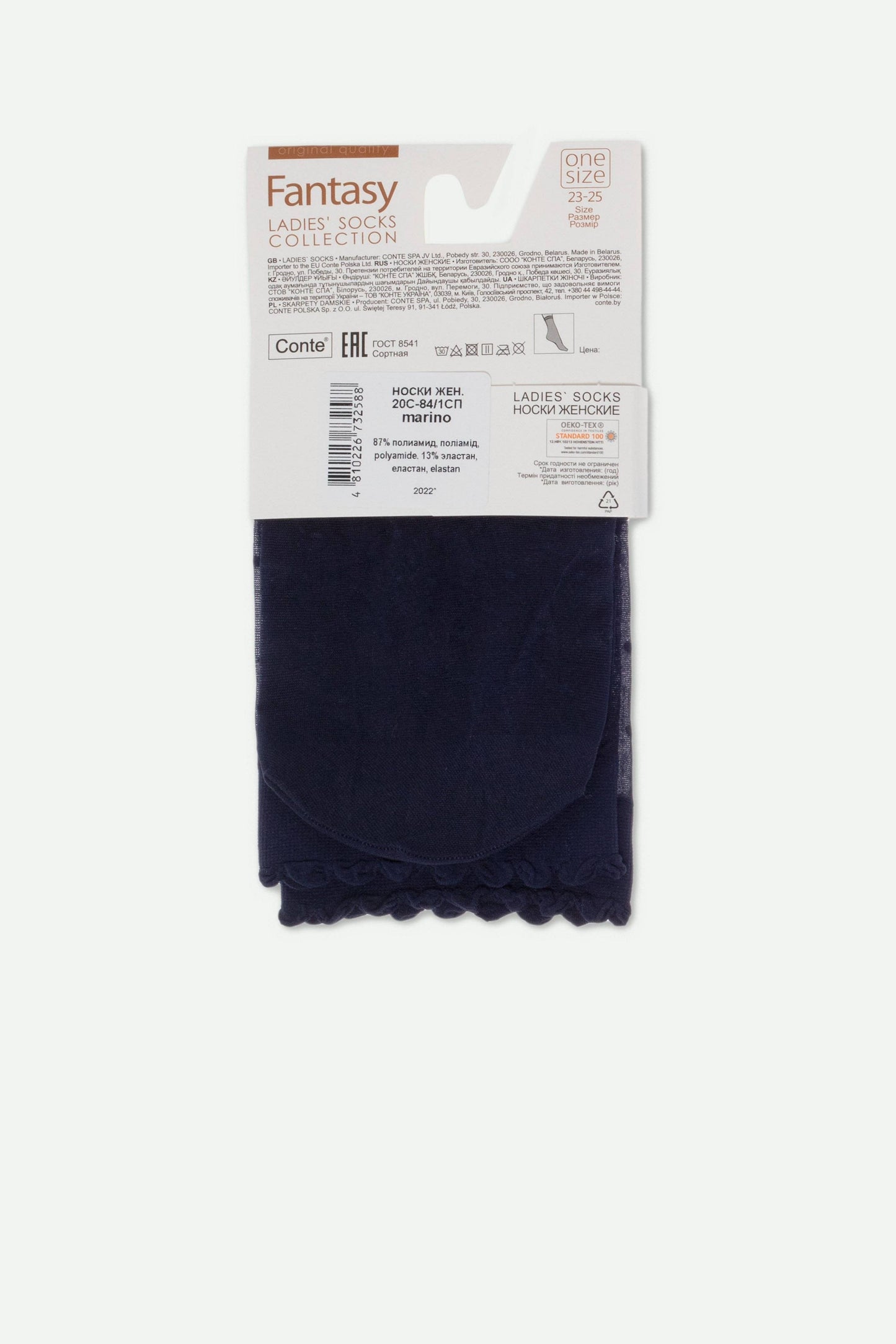 Socks Conte Fantasy - Polka Dot With a Cuff