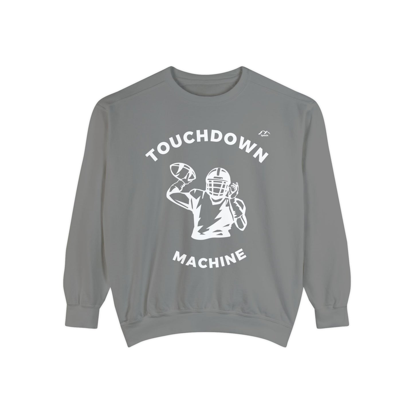 SW-117ML-24 Unisex Garment-Dyed Sweatshirt long sleeve sweat shirt for Football Rugby lovers