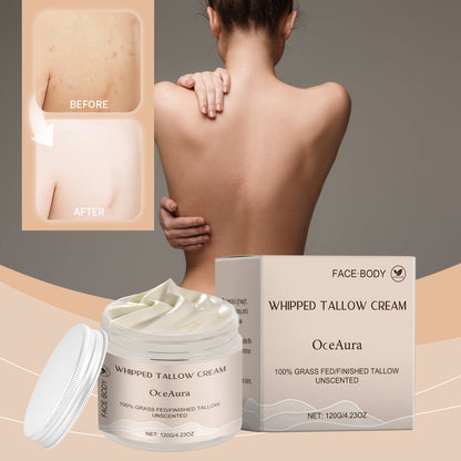 OceAura Moisturizing Cream Tallow Cream, Moisturizing And Nourishing Dry Skin Skin Elastic Tallow Cream