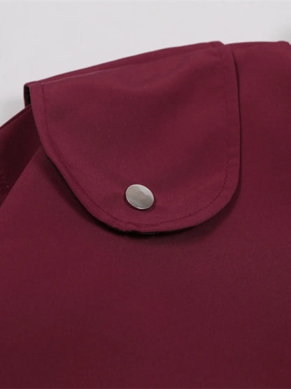 Men's Zip Front Jacket with Pockets