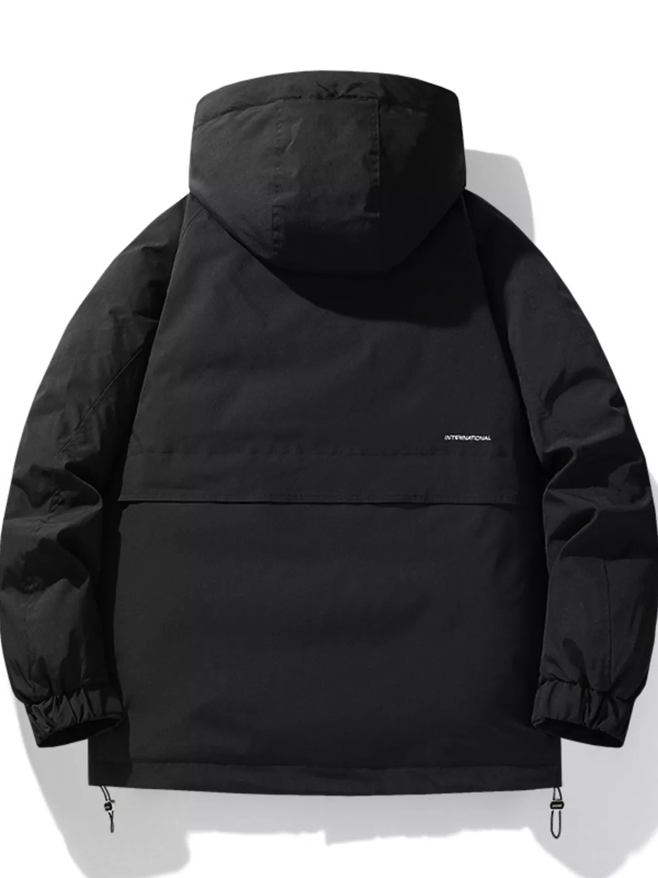 Men's Plus Size Hooded Padded Puffer Jacket