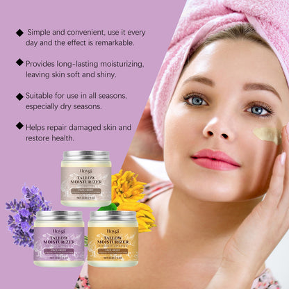 Hoygi Creamy Moisturizing Cream (Vanilla Lavender) Gently Nourishes And Moisturizes The Skin, Locking In Moisture. Creamy Moisturizing Cream
