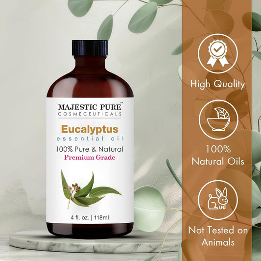 MAJESTIC PURE Eucalyptus Essential Oil