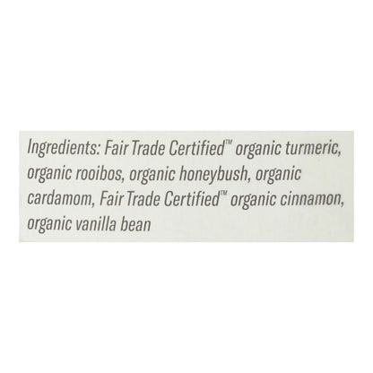 Numi Tea - Turmeric Amber Sun Tea (Pack of 6 - 15 Bags)