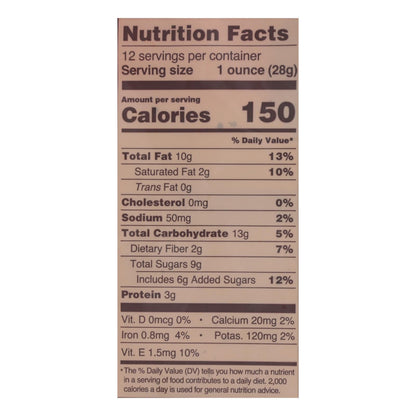 Second Nature Nut Medley Dark Chocolate Cherry, 12 Oz (Pack of 6)