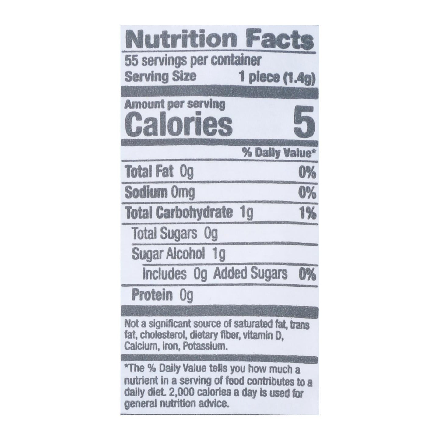 Glee Gum Sugar Free Mint Peach Chewing Gum (330 Ct)