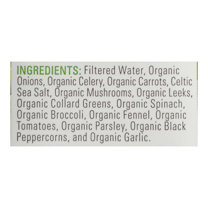 Bonafide Provisions Vegetable Broth - 6 Pack of 32 Oz Cartons