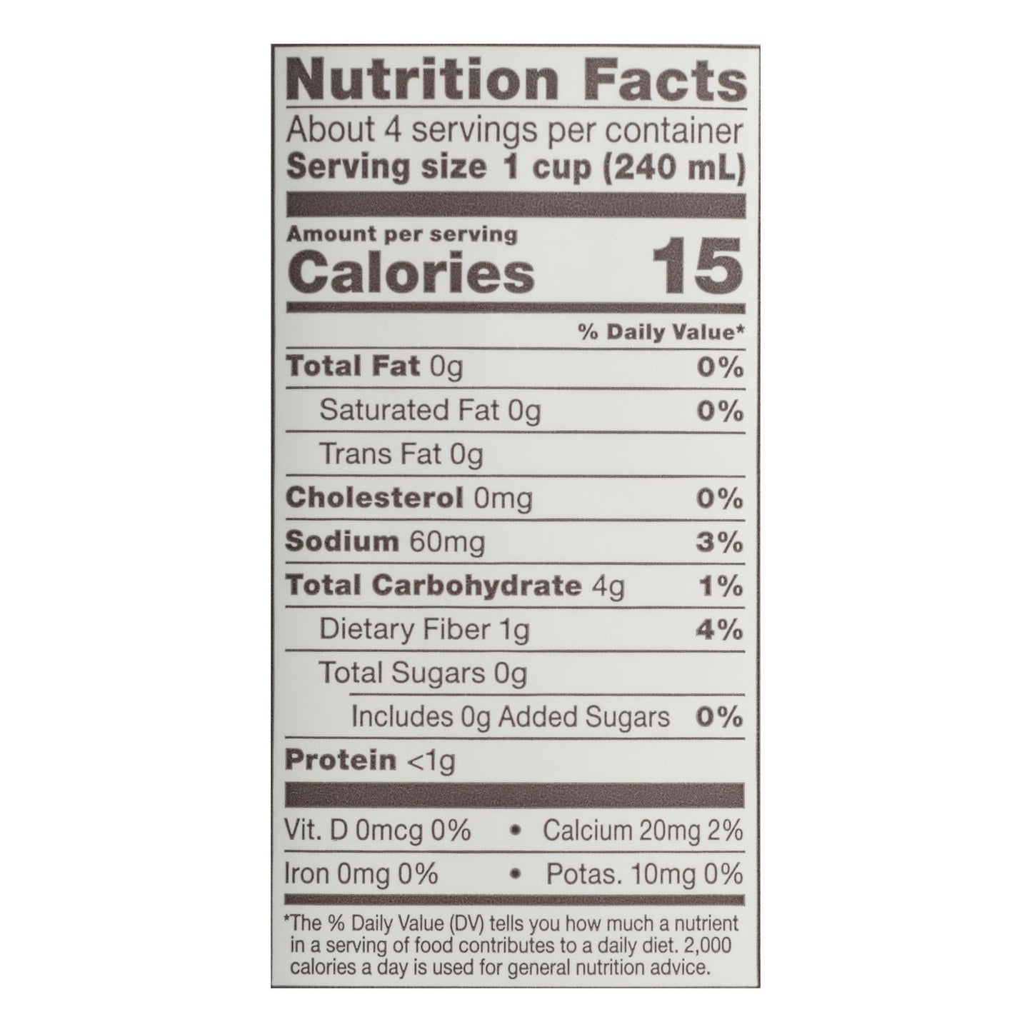 Bonafide Provisions Low Sodium Vegetable Broth, No Salt Added, 32 Oz Pack of 6