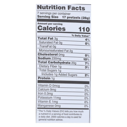 Quinn Pretzels, 5.6 Oz. Classic Sea Salt Twist, Pack of 8