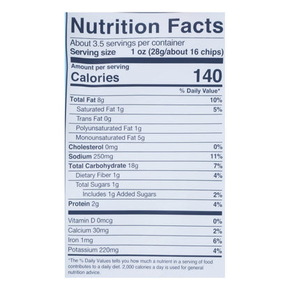 Simply 7 Quinoa Cheddar Chips, Case of 8, 3.5 Oz Each