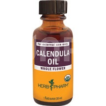 Herb Pharm Calendula Oil - Soothing and Antiseptic - 1 Fl Oz