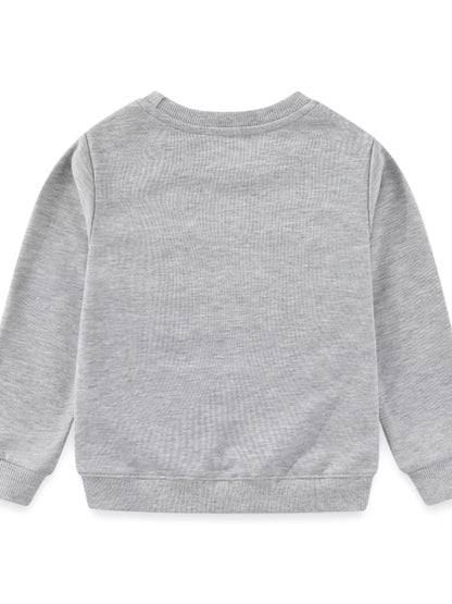 Children's Woodland Friends Embroidered Crewneck Sweatshirt