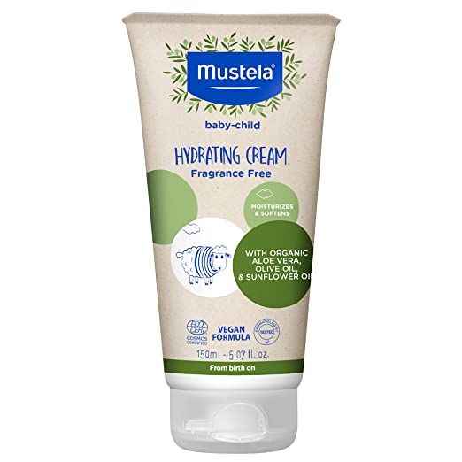 Mustela Hydrating Cream Fragrance Free - 5.07 Fl Oz