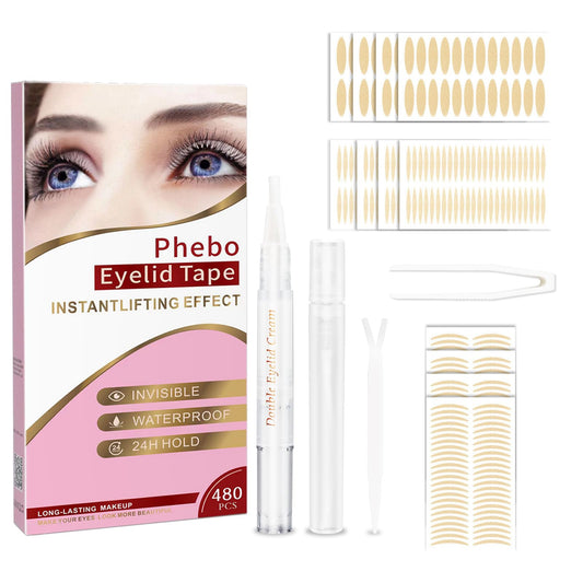 PHEBO Instant Lifting Effect Eyelid Tape - 480 pcs