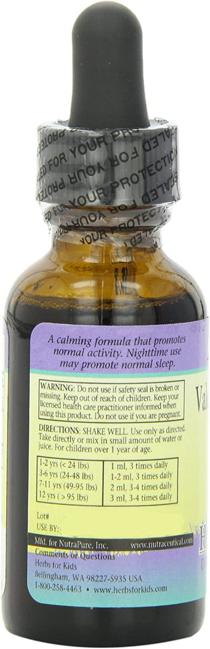 Herbs for Kids Valerian Super Calm, 1 Fl Oz