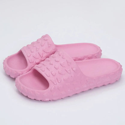 Open Toe Platform Slippers