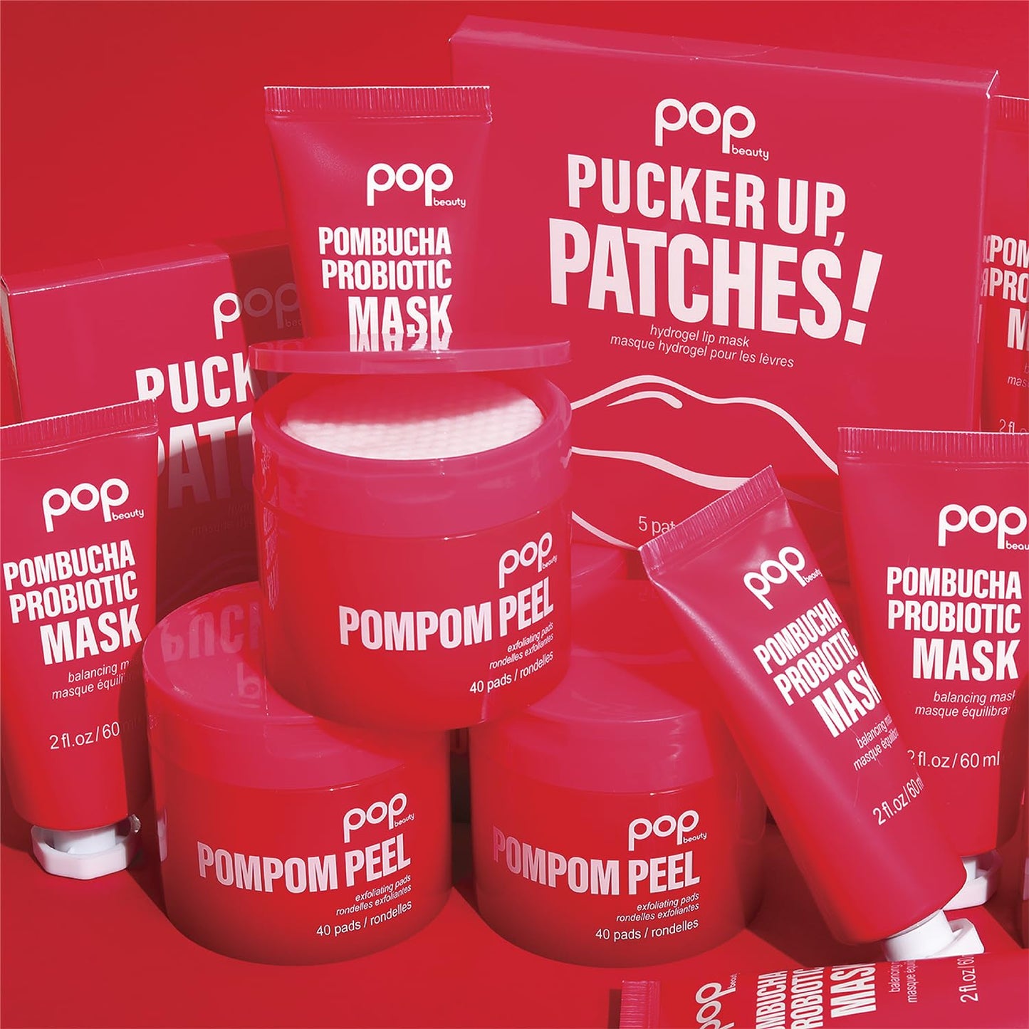 POP Beauty POMPOM Peel Exfoliating Pads