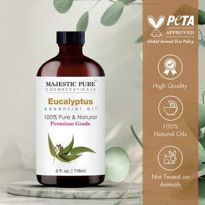 MAJESTIC PURE Eucalyptus Essential Oil