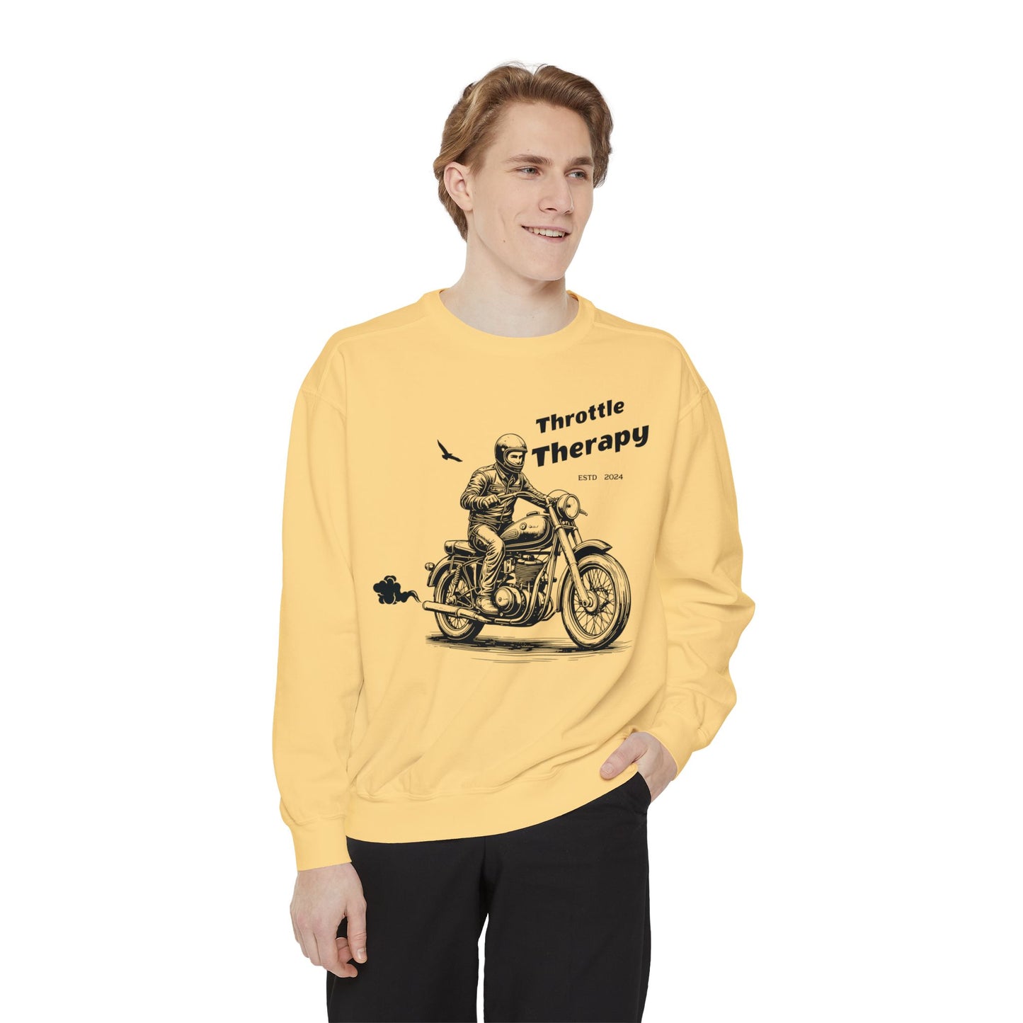 SW-064ML-24 Comfy Bike lover Sweatshirt