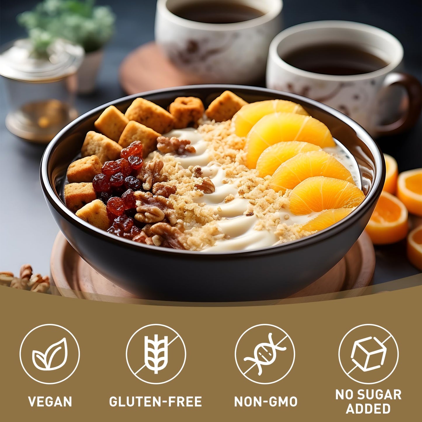 UNLEASH'D ORGANIC Organic Dandelion Root Powder 16 oz for Tea and Beverages