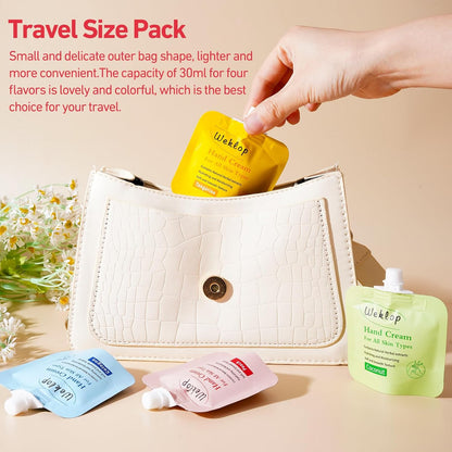 WEKLOP Natural Moisturizing Travel Size Hand Cream