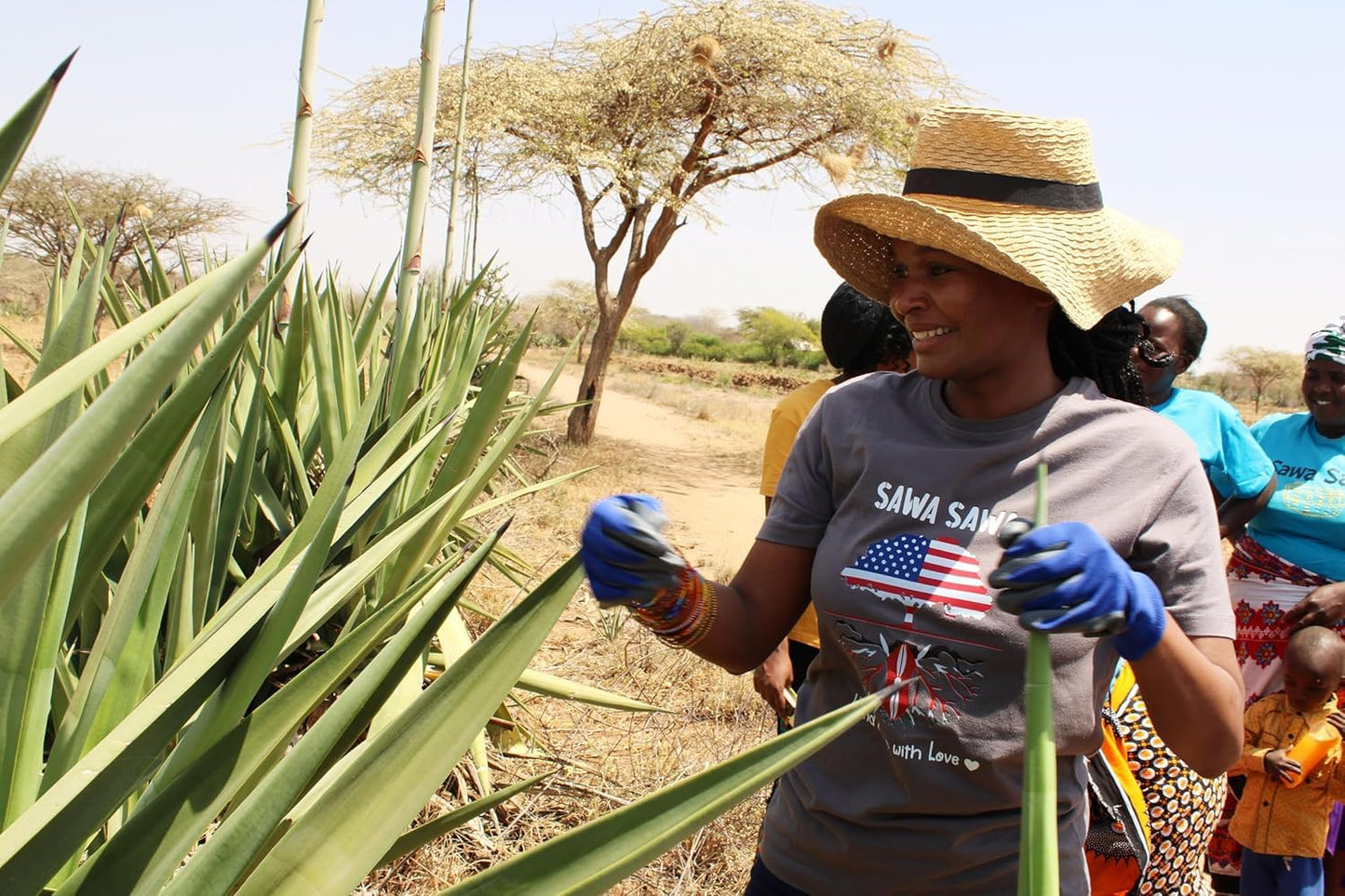 Balance Peace Handmade Sisal Straw Basket Tote Bag