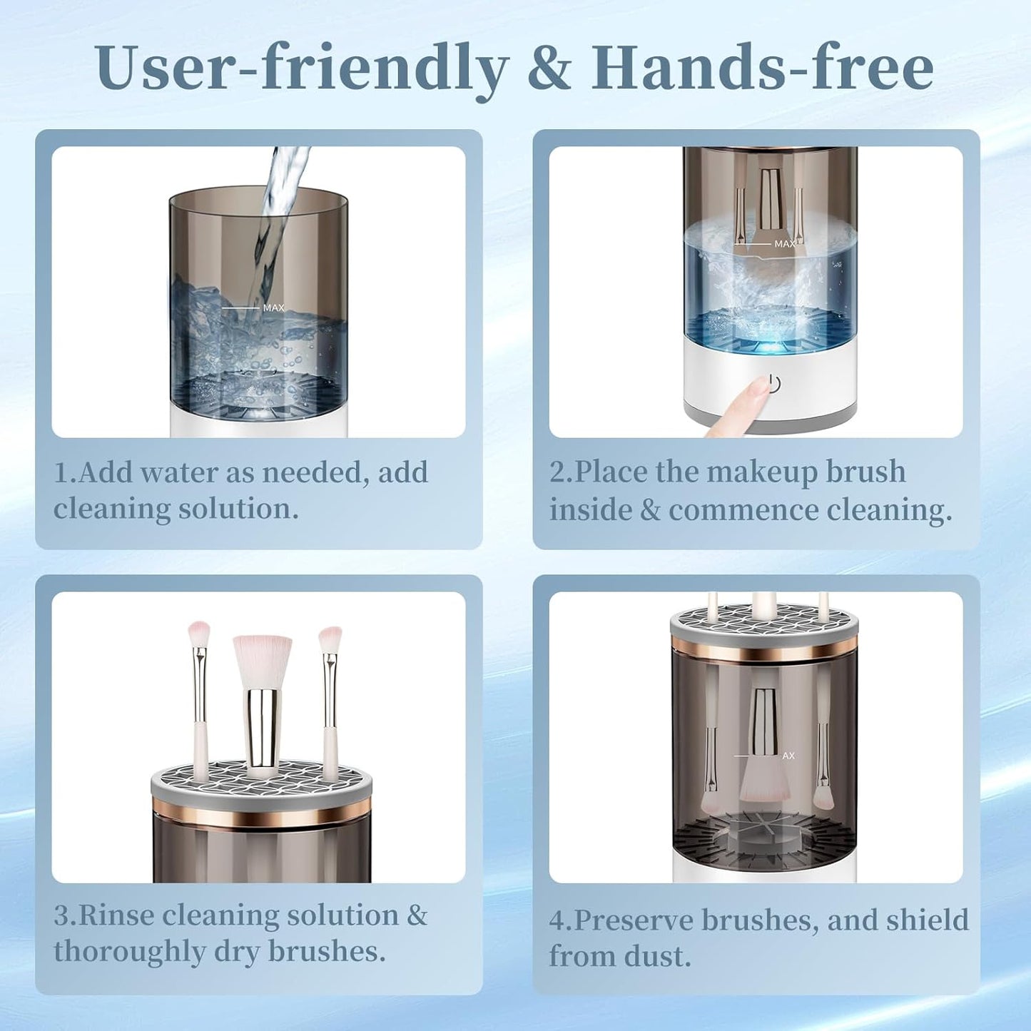 ELECTRIC Makeup Brush Cleaner