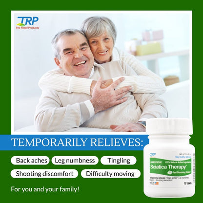TRP Sciatica Therapy - Natural Formula for Sciatica Symptom Relief (70 Tablets)