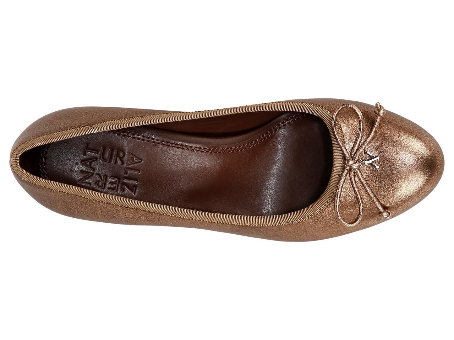 Naturalizer Women's Sienna Pump, Soft Bronze Leather