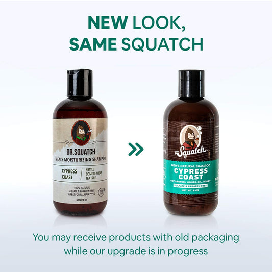 DR. SQUATCH Cypress Coast Natural Shampoo