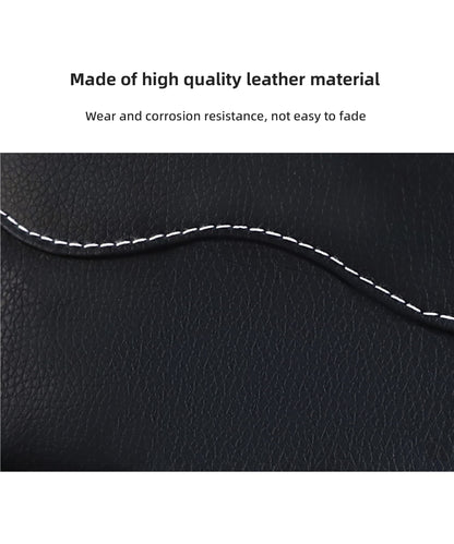 Car Seat Side Pocket Organizer PU Leather Pen Phone Sunglasses Holder Tray Pouch