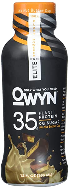 Only What You Need: Nut Butter Cup Protein Drink (Pack of 12 - 12 Fl Oz)