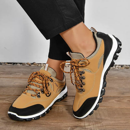 Lace Up Round Toe Sneaker