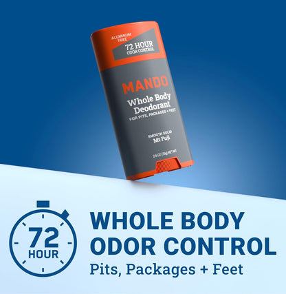 MANDO Whole Body Solid Deodorant Stick