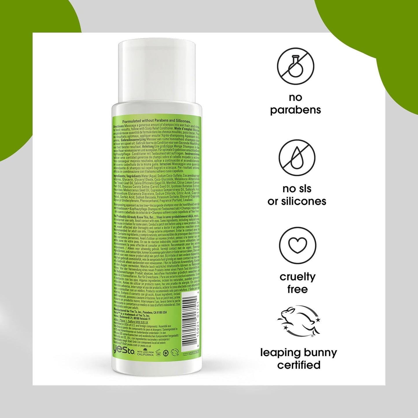 YESTo Tea Tree Scalp Relief Conditioner