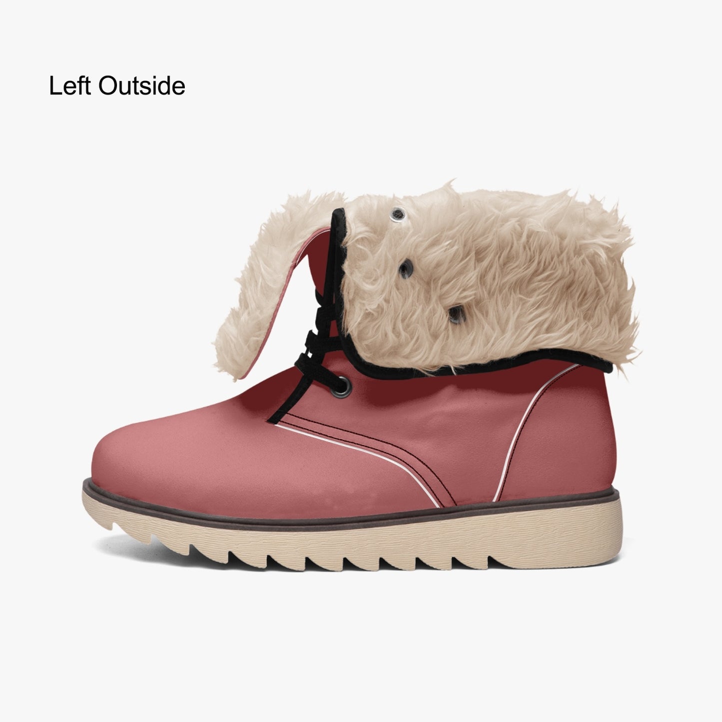 SHO-021MRN-24  Cotton-pad Fur Lining Boots