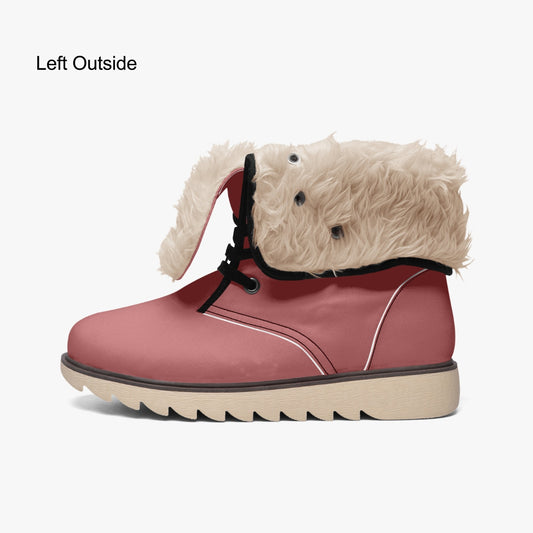 SHO-021MRN-24  Cotton-pad Fur Lining Boots