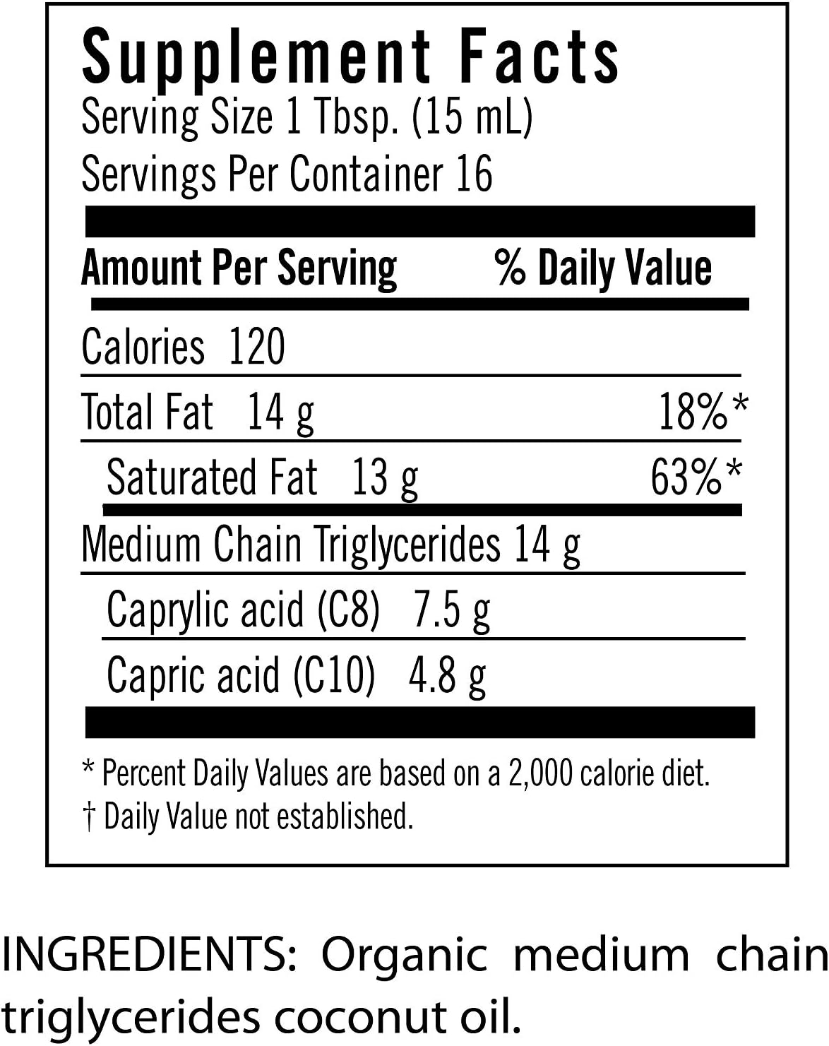 Flora Certified Organic MCT Oil, 8.5 Fl Oz
