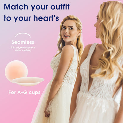 VBT Boob Tape Lift Large Breasts A-G Cup + Bra Kit Nude