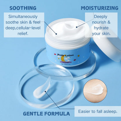 Night Moisturizer Face & Body Hydrating Cream with Lavender Scent