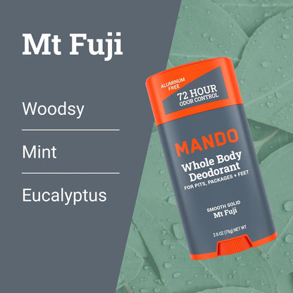 MANDO Whole Body Solid Deodorant Stick