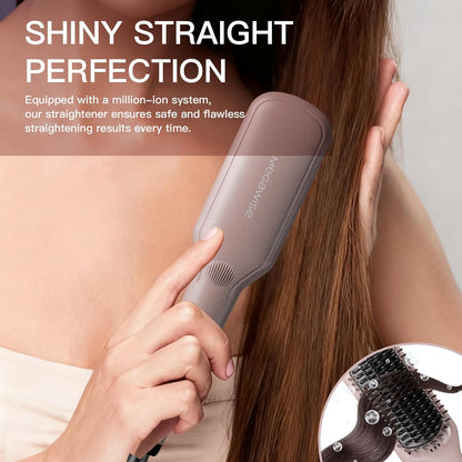 MEGAWISE Ionic Hair Straightener Brush