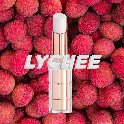 L'Oreal Paris Makeup Colour Riche Plump and Shine Lipstick, for Glossy, Radiant, Visibly Fuller Lips with an All-Day Moisturized Feel, 103 Lychee Plump, 0.1 oz.